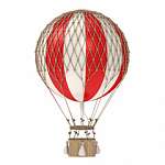 Retro hőlégballon - piros vászonkép, poszter vagy falikép