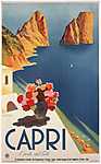 Capri - Olaszország (id: 1215) többrészes vászonkép
