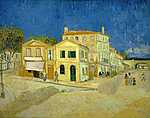 Vincent Van Gogh: Sárga ház (id: 2915) vászonkép
