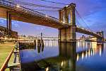 Brooklyn Bridge New Yorkban vászonkép, poszter vagy falikép