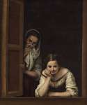 Bartolomé Esteban Murillo: Lányok az ablakban (id: 21925) tapéta
