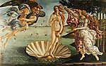 Sandro Botticelli: Vénusz születése (id: 13927) vászonkép