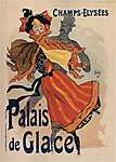 Jules Chéret: Palais de Glace (Champs-Elysées) (id: 1030) vászonkép