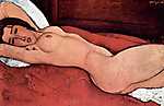 Modigliani: Női akt (id: 931) falikép keretezve