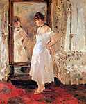 Berthe Morisot: Lélek - Nő a tükörnél (id: 1932) bögre