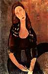Modigliani: Jeanne Hebuterne portréja (id: 932) falikép keretezve