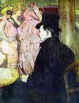 Henri de Toulouse Lautrec: Maxim Dethomas (id: 1137) bögre