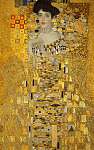 Gustav Klimt:  (id: 22538) falikép keretezve