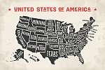 Amerikai Egyesült Államok államtitok mappája. Fekete a vászonkép, poszter vagy falikép