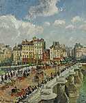 A Pont-Neuf híd Párizsban (1902) vászonkép, poszter vagy falikép