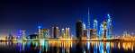 Dubai üzleti negyed vászonkép, poszter vagy falikép