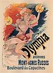 Jules Chéret: Olympia Montagnes Russes (id: 1046) poszter