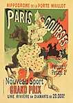 Paris Courses Grand Prix vászonkép, poszter vagy falikép