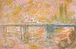 Vaszilij Kandinszkij: A Charing-Cross híd Londonban (1902) (id: 2950) vászonkép