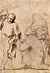 Peter Paul Rubens: Emberek (tanulmány) (id: 1351) többrészes vászonkép