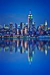 Kék tükröződés, New York (id: 21051) bögre
