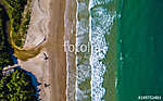 Sissial Beach - Santa Catarina - Brazília (légifotó) (id: 12652) többrészes vászonkép