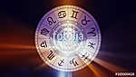 Zodiac astrology signs for horoscope vászonkép, poszter vagy falikép