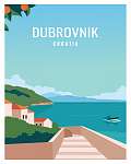 Dubrovnik poszter vászonkép, poszter vagy falikép