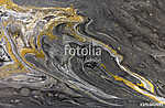 Marble abstract acrylic background. Nature marbling artwork texture. vászonkép, poszter vagy falikép