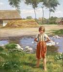 William Turner:  A kis libapásztor lány (id: 20756) tapéta