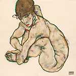 Egon Schiele:  (id: 3057) vászonkép