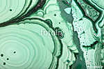 close-up of dark and light green malachite (id: 15858) falikép keretezve
