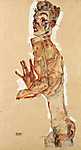 Egon Schiele:  (id: 3062) falikép keretezve