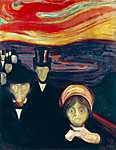 Edvard Munch: Szorongás (id: 3667) tapéta