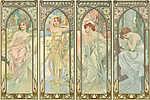 Gustav Klimt: Napszakok (id: 20468) poszter