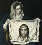Szent Veronika a kendővel vászonkép, poszter vagy falikép