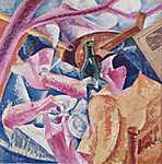 Egon Schiele: Nápolyi szőlőlugasban (id: 2668) tapéta