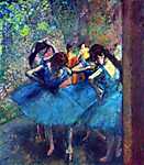 Edouard Manet: Balett- táncosnők kék ruhában (id: 870) bögre