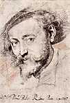 Rubens önarcképe vászonkép, poszter vagy falikép