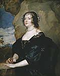 Anthony van Dyck : Diana Cecil, Oxford grófnője (id: 19573) falikép keretezve