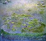 Claude Monet: Tavirózsák (1914-1917 körül) (id: 2973) tapéta
