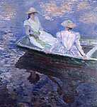 Claude Monet: Csónakban (1887) (id: 2974) poszter