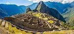 A titokzatos város panoráma - Machu Picchu, Peru, Amerika vászonkép, poszter vagy falikép