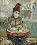 Agostina Segatori a Tambourin kávéházban vászonkép, poszter vagy falikép
