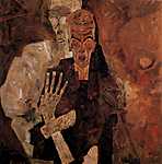 Egon Schiele: A Halál és a férfi (id: 2476) poszter