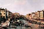 Canaletto: A velencei Grand Canal (id: 976) vászonkép