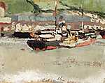 Hajók a kikötőben vászonkép, poszter vagy falikép