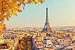 Eiffel-torony kilátása naplementekor vászonkép, poszter vagy falikép