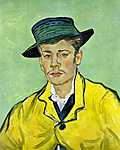 Vincent Van Gogh: Armand Roulin portré (id: 380) tapéta