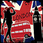 London ikonjai vászonkép, poszter vagy falikép