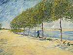 Vincent Van Gogh: Szajna-part (id: 2881) vászonkép