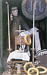 James Tissot: A sofőr portréja (id: 2382) tapéta