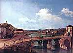 Canaletto: Torinói látkép (id: 985) tapéta