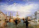 William Turner: Grand Canal, Velence (id: 2587) falikép keretezve