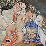 Gustav Klimt:  (id: 3594) falikép keretezve